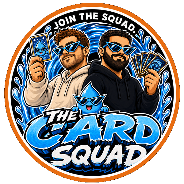 The Card Squad round sticker logo